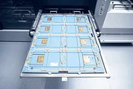 Estación de troquelado