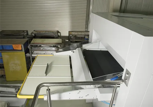 Extracción de la hoja de prueba