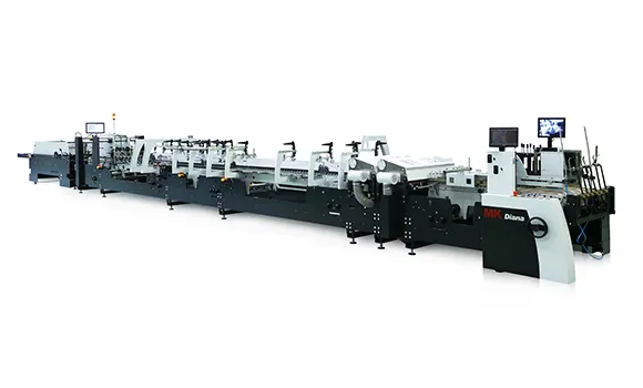 Plegadora encoladora (350m/min)