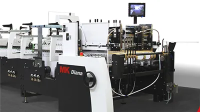 Plegadora encoladora