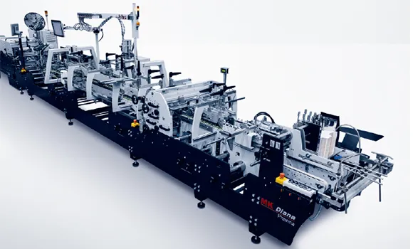 Plegadora encoladora (250m/min)