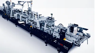 Plegadora encoladora