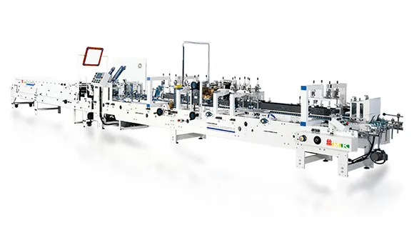 Plegadora encoladora (400m/min)