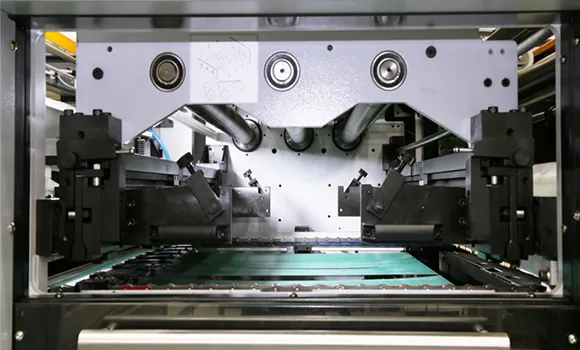 Estación de estampado en caliente