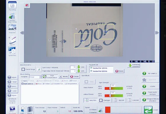 Interfaz del operador