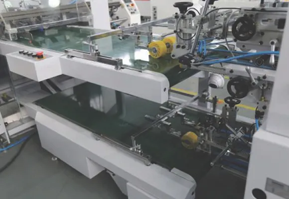 Sección de entrega de productos terminados y residuos